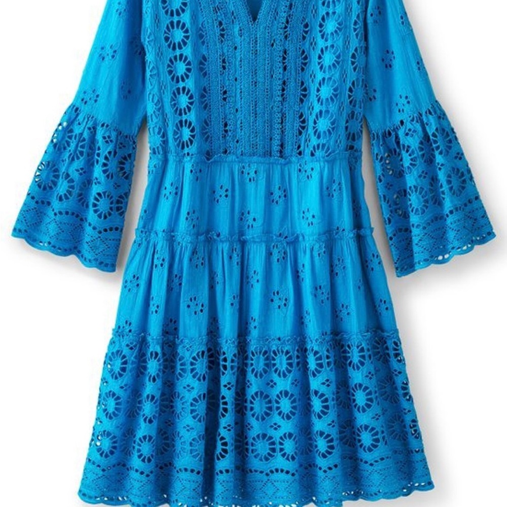 Soft Surroundings Swedish Blue Cordelia Maxi Dress sz 14
Style #2GE99